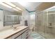 Bathroom with shower and a single vanity at 3636 Aruba Ct, Punta Gorda, FL 33950