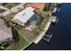 Property showcasing pool, canal views, and boat dock at 3636 Aruba Ct, Punta Gorda, FL 33950