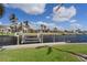 Private boat dock with lift and access to the water at 3636 Aruba Ct, Punta Gorda, FL 33950