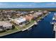 Waterfront home with private dock and access to the canal at 3636 Aruba Ct, Punta Gorda, FL 33950