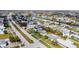 Wide aerial view of neighborhood and waterways at 21524 Edgewater Dr, Port Charlotte, FL 33952