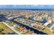 High-angle view highlighting the property and its canal-front position at 2736 Magdalina Dr, Punta Gorda, FL 33950