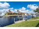 Private dock and beautiful canal view at 2736 Magdalina Dr, Punta Gorda, FL 33950