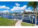 Peaceful canal view with private dock at 2736 Magdalina Dr, Punta Gorda, FL 33950