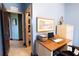 Home office with a desk and storage space at 300 Madrid Blvd, Punta Gorda, FL 33950