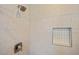 Stylish shower with tiled walls and built-in niche at 1293 Preston St, Port Charlotte, FL 33952