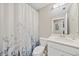 Bathroom with shower/tub combo and white vanity at 14271 Heritage Landing Blvd # 1526, Punta Gorda, FL 33955