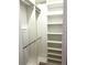 This closet is efficiently designed with shelving and hanging rods, providing plenty of storage solutions at 14271 Heritage Landing Blvd # 1526, Punta Gorda, FL 33955