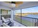 Relaxing screened balcony overlooking a peaceful lake at 14271 Heritage Landing Blvd # 1526, Punta Gorda, FL 33955