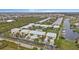 Wide aerial view of community and waterfront at 2000 Bal Harbor Blvd # 321, Punta Gorda, FL 33950