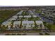 Aerial view of waterfront community with pool and boat slips at 2000 Bal Harbor Blvd # 321, Punta Gorda, FL 33950