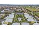 Aerial view of condo complex near the water, showcasing its location at 2000 Bal Harbor Blvd # 321, Punta Gorda, FL 33950