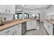 Modern kitchen with stainless steel appliances at 25373 Tether Ln, Punta Gorda, FL 33983