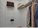 Large walk-in closet with wire shelving and ample hanging space at 25373 Tether Ln, Punta Gorda, FL 33983