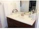 Bathroom vanity with a sink and plenty of counter space at 25426 Rampart Blvd, Punta Gorda, FL 33983