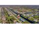 Property location shown from above at 92 White Marsh Ln, Rotonda West, FL 33947