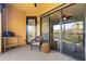 Relaxing balcony with sliding doors and outdoor furniture at 95 Vivante Blvd # 9534, Punta Gorda, FL 33950