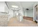 Modern kitchen with white cabinets and granite countertops at 95 Vivante Blvd # 9534, Punta Gorda, FL 33950