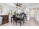 Bright dining area with table and chairs, near kitchen at 175 Kings Hwy # 718, Punta Gorda, FL 33983