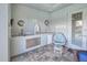 Outdoor kitchen and seating area adjacent to pool at 1450 Kiwi Ct, Punta Gorda, FL 33950