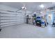 Garage with high ceilings and plenty of storage space at 1450 Kiwi Ct, Punta Gorda, FL 33950