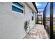 Convenient outdoor shower near the pool area at 1450 Kiwi Ct, Punta Gorda, FL 33950