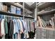 Walk-in closet with ample hanging space and shelves at 1450 Kiwi Ct, Punta Gorda, FL 33950