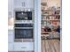 Well-organized kitchen pantry with ample shelving for storage at 1450 Kiwi Ct, Punta Gorda, FL 33950