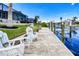 Relaxing dockside view with canal access at 1450 Kiwi Ct, Punta Gorda, FL 33950