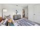 Bedroom featuring a colorful, playful design with stylish modern furniture at 16307 Alcira Cir, Punta Gorda, FL 33955