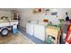 Laundry room in garage with utility sink at 2376 Auburn Blvd, Port Charlotte, FL 33948