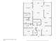 First floor plan showcasing a spacious layout with multiple bedrooms, bathrooms, and living areas at 268 Lewis Cir # 132, Punta Gorda, FL 33950