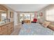 Main bedroom with water views, large bed, and dresser at 201 W Tarpon Nw Blvd, Port Charlotte, FL 33952