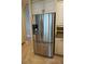 Stainless steel refrigerator with water and ice dispenser at 2620 Tarpon Cove Dr # 311, Punta Gorda, FL 33950