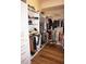 Large walk-in closet with ample shelving and hanging space at 2620 Tarpon Cove Dr # 311, Punta Gorda, FL 33950