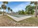 Community bocce ball courts with small building at 6450 Floral Ct, North Port, FL 34287