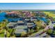 Aerial view of tennis courts and resort community at 88 Vivante Blvd # 8845/405, Punta Gorda, FL 33950