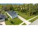 One story house with gray siding and a large backyard at 1497 Nordendale Blvd, North Port, FL 34288