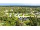 Aerial view of neighborhood, highlighting home's location and surroundings at 1497 Nordendale Blvd, North Port, FL 34288
