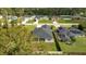 Aerial view showing home's location in a residential neighborhood at 1497 Nordendale Blvd, North Port, FL 34288