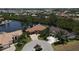 Birds-eye view of waterfront homes and lush landscaping at 3507 Terin Ct, Punta Gorda, FL 33950