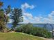 Peaceful waterfront view with lush vegetation at 3608 Peace River Dr, Punta Gorda, FL 33983