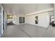 Covered patio by the pool with sliding glass doors and a regular door at 170 Chelsea Nw Ct, Port Charlotte, FL 33952