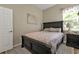 Bedroom with a double bed and dresser at 2388 Silver Palm Rd, North Port, FL 34288