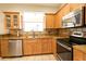 Well-equipped kitchen with stainless steel appliances and lots of counter space at 3646 Madagascar Ave, North Port, FL 34286