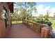 Deck with scenic views of nature at 3681 Hidden Valley Cir, Punta Gorda, FL 33982