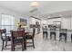 Modern kitchen with stainless steel appliances, granite countertops, and breakfast bar at 4340 Adolph Ave, North Port, FL 34288