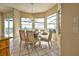 Breakfast nook with water views at 12566 Bacchus Rd, Port Charlotte, FL 33981