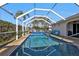 Inviting screened-in pool perfect for relaxation at 167 Mocha Ct, Punta Gorda, FL 33983