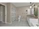 Clean bathroom with toilet, vanity, and built-in storage at 167 Mocha Ct, Punta Gorda, FL 33983